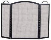 Dagan DG-S130-39 Three Fold Arched Fireplace Screen, 52x39-Inches