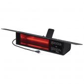 Dimplex DIRP15A10GR Indoor/Outdoor Plug-In Electric Infrared Heater, 600-1500 Watts