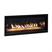 Superior DRL3545 45-Inch Electronic Ignition Direct Vent Gas Fireplace with Remote & Crushed Glass Media