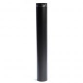 Kingsman FDV48P Black 7-Inch Diameter, 48-Inch Length Rigid Chimney Stove Pipe