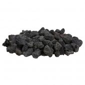 Firegear FG-LAVA-10 Black Lava Rock, 10 pounds