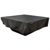 Hearth Products Controls Square Black Vinyl Fire Pit Cover, 48x48 Inch