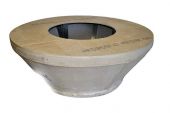 Hearth Products Controls Round 54 Inch Tapered Unfinished Fire Pit Enclosures