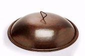 Hearth Products Controls Round Hammered Copper Cover for 31 Inch Tempe Bowl