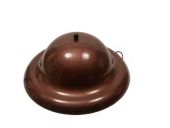 Hearth Products Controls Round Aluminum Fire Pit Cover, 44 Inch, Copper Vein
