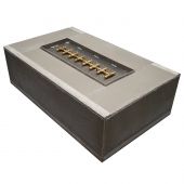 Warming Trends Ready-to-Finish Rectangular Fire Pit Kit, 60x36-Inch