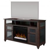 Dimplex GDS23L8-1904GB Xavier Electric Fireplace Television Stand with XHD23L Electric Firebox, Grainery Brown