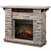Dimplex GDS28L8-1152LR Featherston Electric Fireplace Mantle Package with XHD28L Electric Firebox