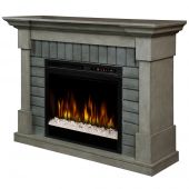 Dimplex GDS28L8-1924SK Royce Electric Fireplace Mantle Package with XHD28L Electric Firebox