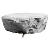 Grand Effects FPCVR48RNDG Round 48-Inch Polyester Fire Pit Cover