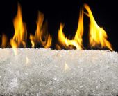 Real Fyre PB Series Vented Glass Burner - Star Fyre Fire Glass