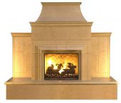 American Fyre Designs Grand Cordova Outdoor Gas Fireplace