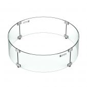 Athena GWG-R19 Round 19-Inch Glass Wind Guard for Olympus Concrete Fire Pit