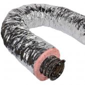 Majestic ID6 6-Inch Insulated Flex Duct for Outside Air Chimney Kit, Two 42-Inch Sections Included
