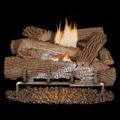 Superior LMFMO-OUT Vent-Free Concrete Mossy Oak Outdoor Gas Log Set