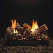 White Mountain Hearth LSUxxRR-Kit Refractory Rock Creek Multi-Sided Complete Fireplace Log Set