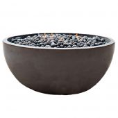 Fire by Design MGVSRFB50 Round Vessel 50-Inch GFRC Fire Bowl