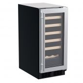 Stainless Steel Outdoor Refrigerator Freezer, 24-Inch