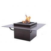 FlameFX Newport Fire Table, Copper Vein