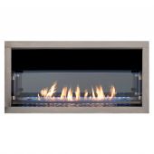 Superior 48-Inch Electronic Ignition Vent-Free Outdoor Linear Gas Fireplace (ODLVF48ZEN)