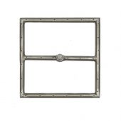 The Outdoor Plus OPT-300x-SQ Stainless Steel Square Gas Fire Pit Burner