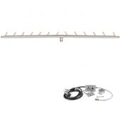 The Outdoor Plus OPT-BxxBT-SPARK Linear Bullet Spark Ignition Gas Fire Pit Burner Kit