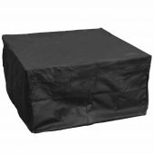 The Outdoor Plus OPT-CVR-2424 Canvas Square Fire Pit Cover, 24x24-Inch