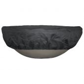 The Outdoor Plus OPT-CVR-30R Canvas Round Fire Pit Cover, 30-Inch