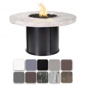 TOP Fires by The Outdoor Plus OPT-FRS43 Fresno Round Gas Fire Table