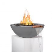 TOP Fires by The Outdoor Plus OPT-xxRFW Sedona Concrete Gas Fire and Water Bowl