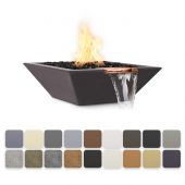 TOP Fires by The Outdoor Plus OPT-xxSFW Maya Concrete Fire and Water Bowl