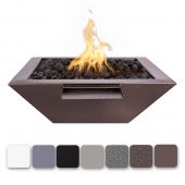 TOP Fires by The Outdoor Plus OPT-xxSQPCFW Maya Powder Coat Fire and Water Bowl