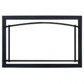 Modern Flames PTO-RS30-BLK Hammered Black Premium Magnetic Overlay for RS-3021 Electric Fireplace Insert