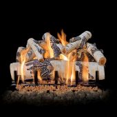 Grand Canyon Quaking Aspen Vented Gas Log Set with Stainless Steel Burner