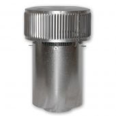 Superior Hi-Temp Round Top Termination with Slip Section and Louvered Screen for 8-Inch Chimney (RLTT-8HT)