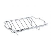 Modern Home Products RR3 Nickel Plated Steel Roast Rack, 15.25x10.5-Inch