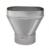 White Mountain Hearth SD58DVAX46 5x8-Inch to 4x6.625-Inch Direct Vent Pipe Reducer