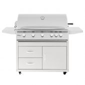Summerset SIZ40 Sizzler Series Gas Grill On Deluxe Cart, 40-Inch