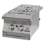 Solaire IRSB-14SM Double Side Burner for Grill Cart