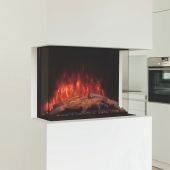 Modern Flames SPM-3626 Sedona Pro Multi 36-Inch Three-Sided Built-In Electric Fireplace