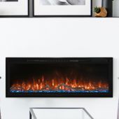 Modern Flames SPS-xxB Spectrum Series Slimline Wall Mount/Built-In Electric Fireplaces