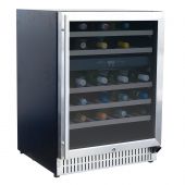 Summerset SSRFR-24WD 24-Inch Outdoor Rated Dual Zone Wine Cooler