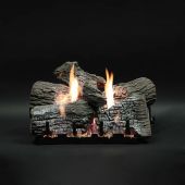 White Mountain Hearth LSxxWRR Refractory Stacked Wildwood Gas Logs Only