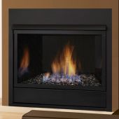 Monessen VFC24L Symphony 24-Inch Vent-Free Gas Fireplace with 7-Piece Log Set