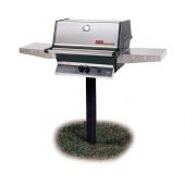 Modern Home Products TJK2 Gas Grill On Patio Base, 27-Inch