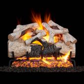 Real Fyre BTA Burnt Aspen Vented Gas Log Set, Stainless Steel, ANSI Certified