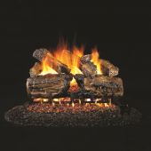 Real Fyre HCHS Burnt Split Oak Vented Gas Logs