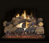 Real Fyre CHGO Charred Grizzly Oak Vented Gas Log Set