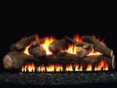 Real Fyre MP-2 Mammoth Pine Vented Gas Logs, See-Thru