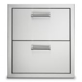 Viking VODRD5191SS Stainless Steel Double Drawers, 19-Inch 